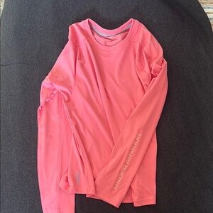 Under Armour Pink Long Sleeve Tee
